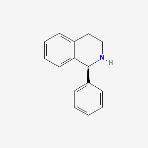 Chemical structure of (1S)-1,2,3,4-Tetrahydro-1-phenylisoquinoline