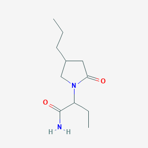 Chemical structure of rac-Brivaracetam