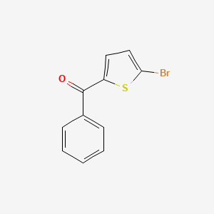 Chemical structure of (5-Bromo-2-thienyl)phenylmethanone
