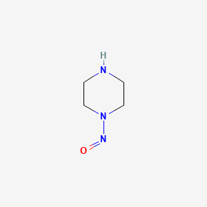 Chemical structure of N-Nitrosopiperazine