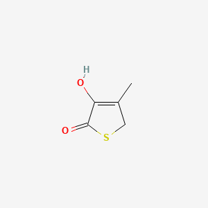 Chemical structure of 3-Hydroxy-4-methylthiophen-2(5H)-one