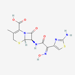 Chemical structure of 3-Methyl cefdinir