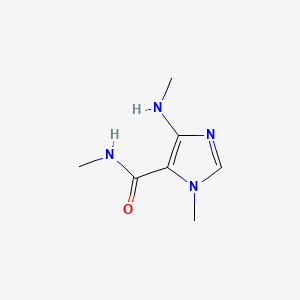 Chemical structure of Caffeidine
