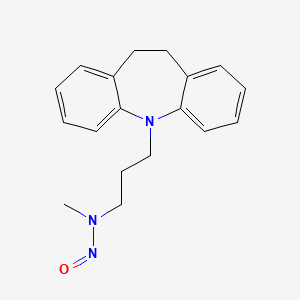 Chemical structure of N-Nitrosodesipramine