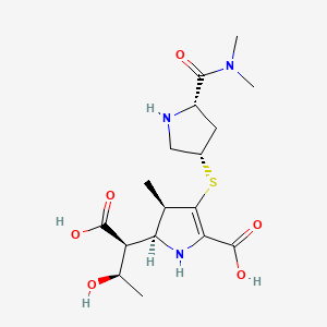 Chemical structure of Meropenem open ring