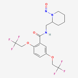 Chemical structure of N-Nitroso Flecainide