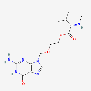 Chemical structure of N-Methyl valacyclovir