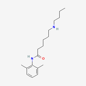 Chemical structure of Bupivacaine Impurity E