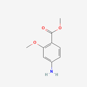 Chemical structure of Methyl 4-amino-o-anisate
