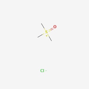 Chemical structure of Trimethyloxosulphonium chloride