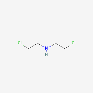 Chemical structure of Bis(2-chloroethyl)amine