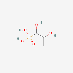 Chemical structure of (1,2-Dihydroxypropyl)phosphonic acid