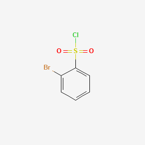 Chemical structure of 2-Bromobenzenesulfonyl chloride