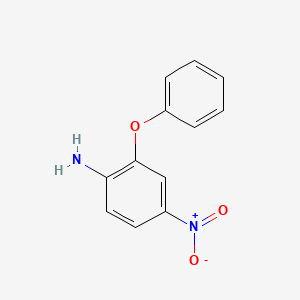 Chemical structure of 4-Nitro-2-phenoxyaniline