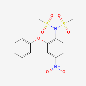 Chemical structure of N-Methylsulfonylnimesulide