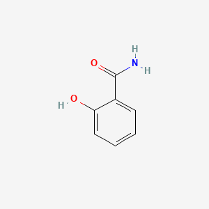 Chemical structure of Salicylamide