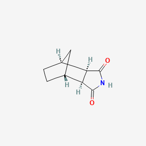 Chemical structure of (3aR,4S,7R,7aS)-Hexahydro-1H-4,7-methanoisoindole-1,3(2H)-dione