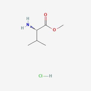 Chemical structure of Methyl valinate hydrochloride