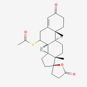 Chemical structure of Spironolactone
