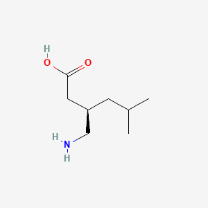 Chemical structure of Pregabalin, (R)-