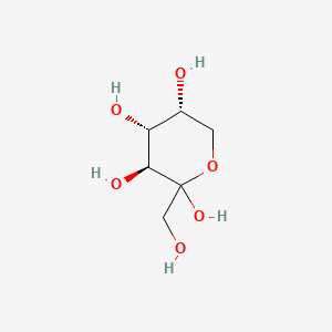 Chemical structure of D-Fructose