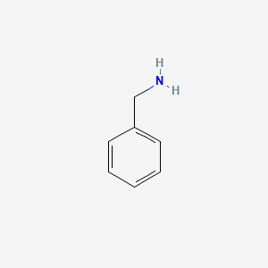 Chemical structure of Benzylamine