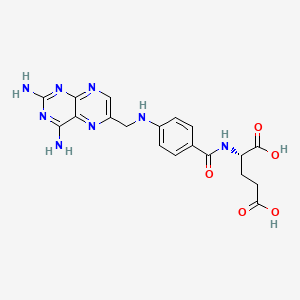 Chemical structure of Aminopterin