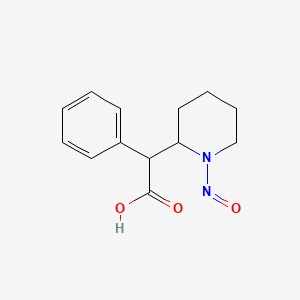 Chemical structure of N-nitroso-Ritalinic Acid