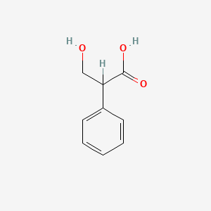 Chemical structure of Tropic acid