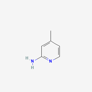 Chemical structure of 2-Amino-4-methylpyridine