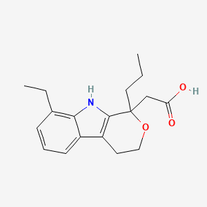 Chemical structure of 1-Propyl Etodolac