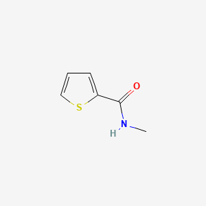 Chemical structure of N-methylthiophene-2-carboxamide