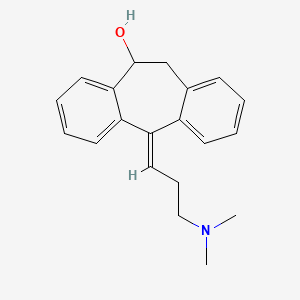 Chemical structure of 10-Hydroxyamitriptyline, (E)-