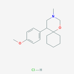 Chemical structure of Venlafaxine Impurity E HCl