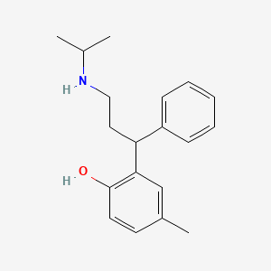 Chemical structure of N-Isopropyl-3-(2-hydroxy-5-methylphenyl)-3-phenylpropylamine