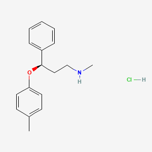 Chemical structure of Atomoxetine EP Impurity C HCl