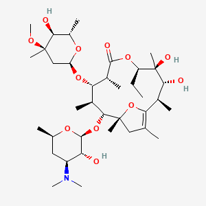 Chemical structure of Erythromycin A enol ether