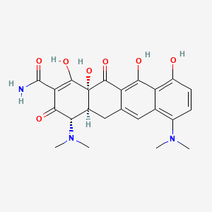 Chemical structure of 5alpha,6-Anhydro minocycline
