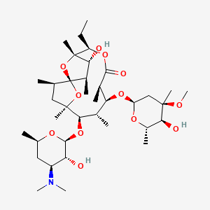 Chemical structure of Anhydroerythromycin A