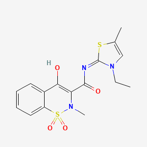 Chemical structure of Meloxicam EP Impurity D