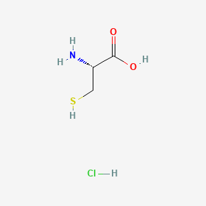 Chemical structure of Cysteine Hydrochloride