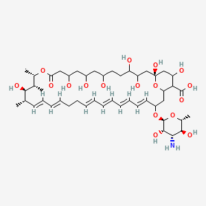 Chemical structure of Nystatin [USP:INN:BAN:JAN]
