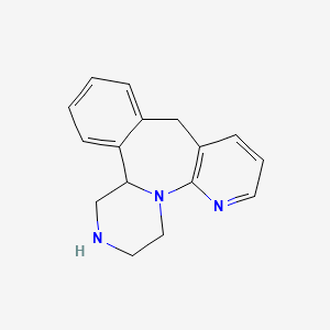 Chemical structure of Normirtazapine