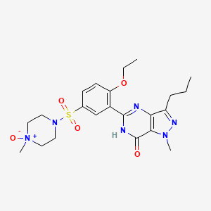 Chemical structure of Sildenafil N-oxide