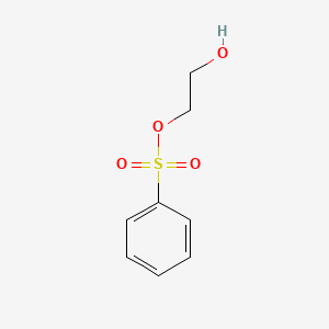 Chemical structure of 2-Hydroxyethyl benzenesulfonate