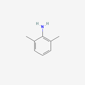 Chemical structure of 2,6-Dimethylaniline