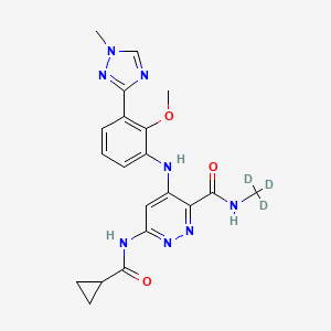 Chemical structure of Deucravacitinib