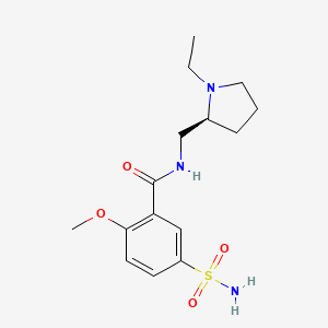 Chemical structure of Levosulpiride