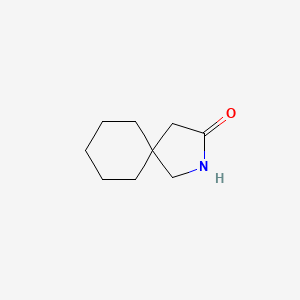 Chemical structure of 2-Azaspiro(4.5)decan-3-one