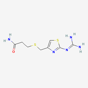Chemical structure of Famotidine propanamide